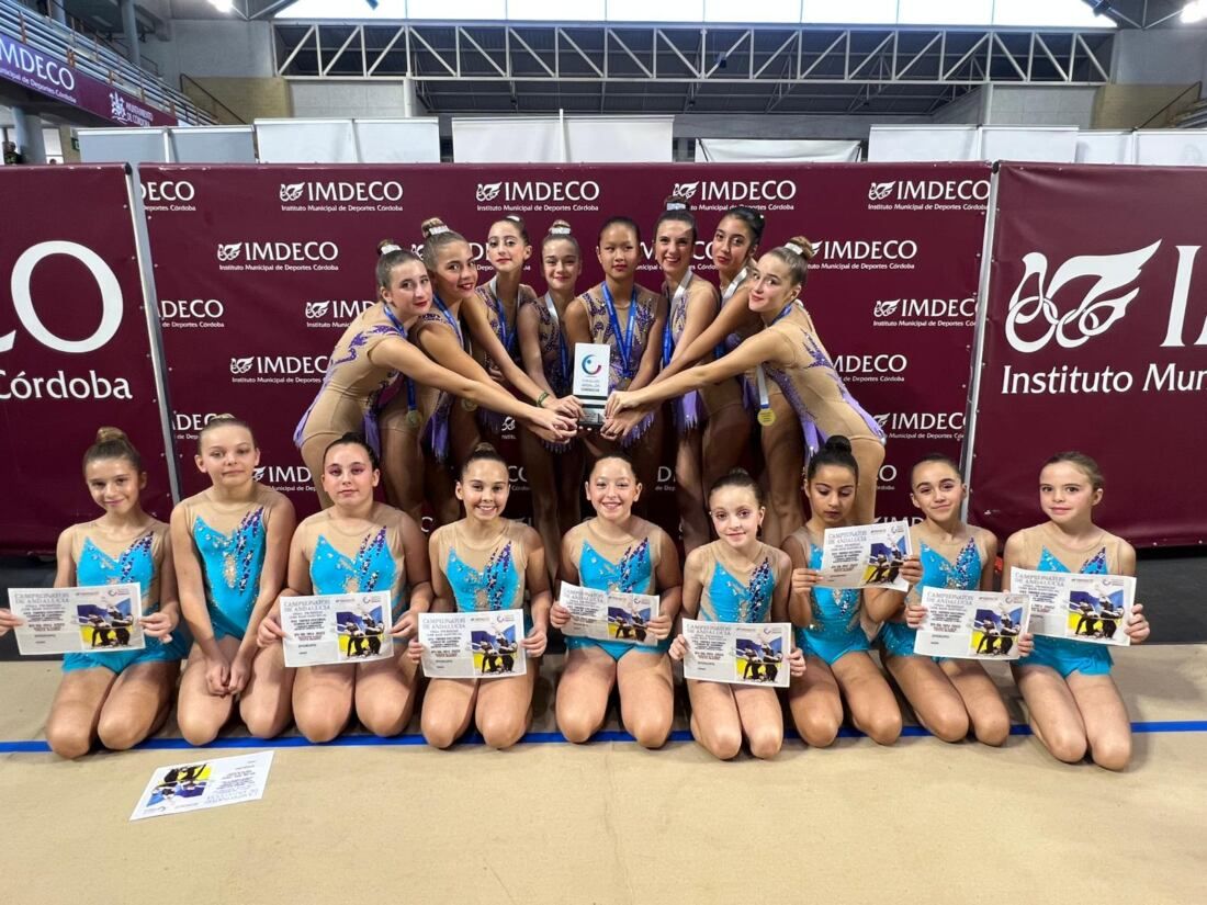 El Conjunto Junior Del Club Gimnasia Rítmica San Roque, Nuevo Campeón ...